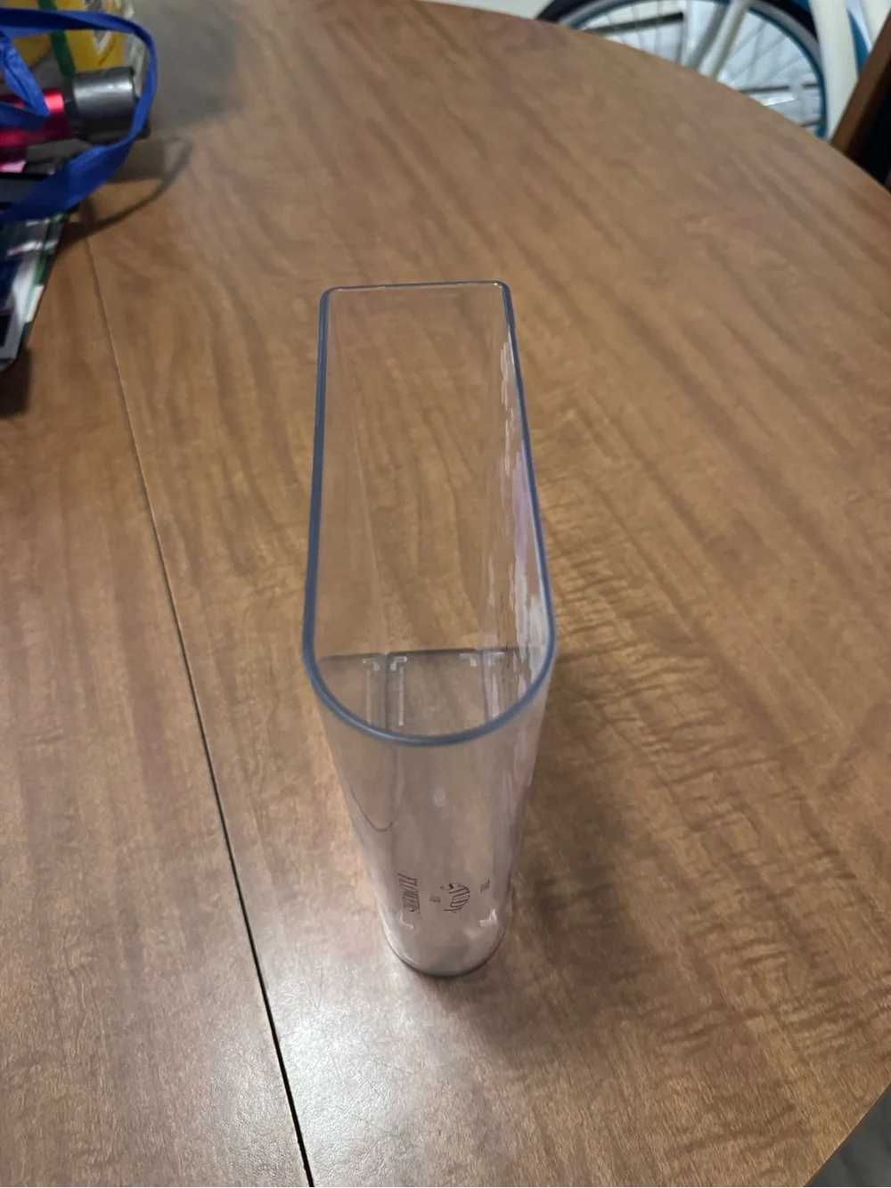 Clear Floral 'The Study of Flowers' Acrylic Vase - Pink & White Flowers